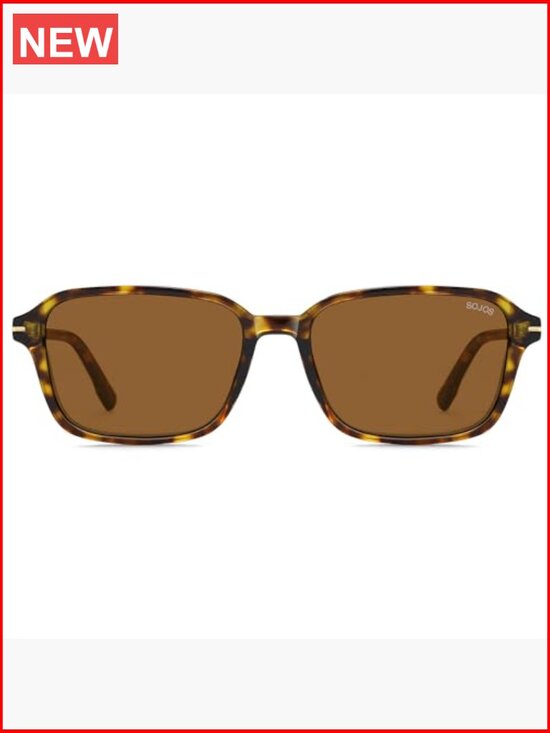 Retro Rectangular Polarized Sunglasses for Women Men UV Protection main image 4